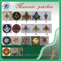 Patches maçônicos bordados feitos sob encomenda por atacado